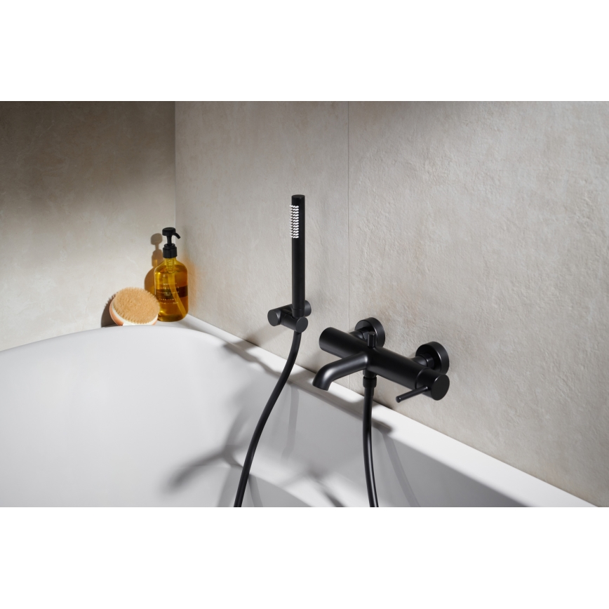 KFA Armatura 5034-020-81 - Torneira de banheira MOZA mate preto