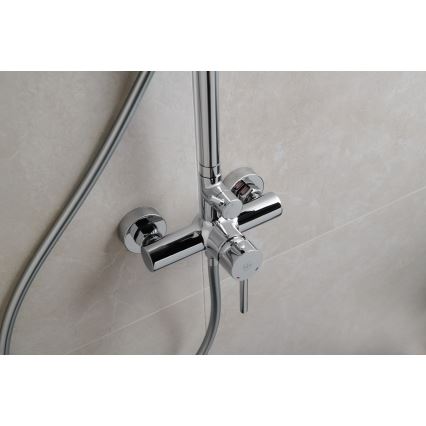 KFA Armatura 5036-910-00 - Conjunto de chuveiro com torneira MOZA cromado brilhante