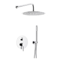 KFA Armatura 5039-501-00 - Conjunto de duche com torneira embutida MOZA cromado brilhante