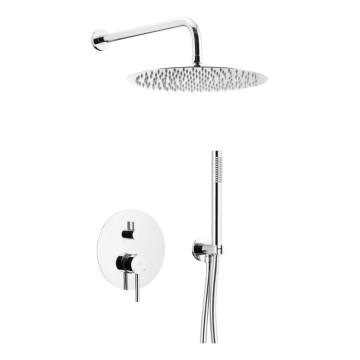 KFA Armatura 5039-501-00 - Conjunto de duche com torneira embutida MOZA cromado brilhante