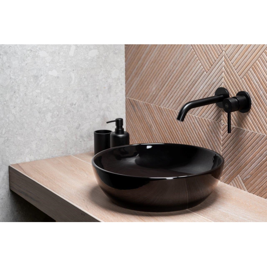 KFA Armatura 5039-810-81 - Torneira do lavatório para instalação embutida MOZA mate preto