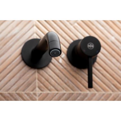 KFA Armatura 5039-810-81 - Torneira do lavatório para instalação embutida MOZA mate preto