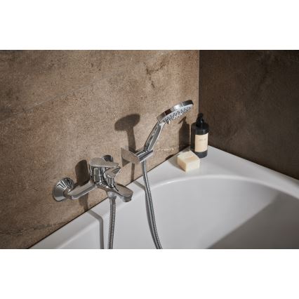 KFA Armatura 5244-510-00 - Conjunto de casa de banho com torneira MORRIS cromado brilhante