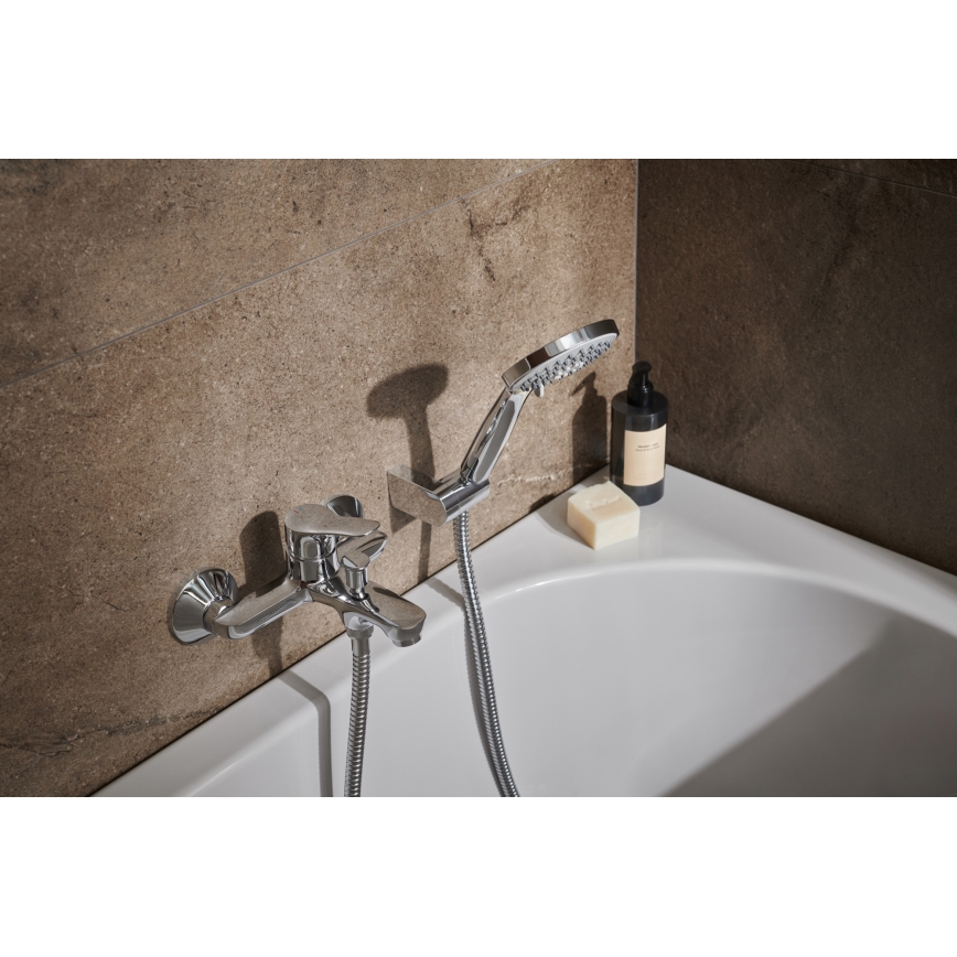 KFA Armatura 5244-510-00 - Conjunto de casa de banho com torneira MORRIS cromado brilhante