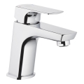 KFA Armatura 5532-815-00 - Torneira do lavatório + resíduos com descarga MOKAIT 13,9 cm cromado brilhante