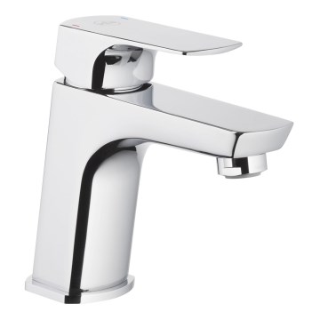 KFA Armatura 5532-815-00 - Torneira do lavatório + resíduos com descarga MOKAIT 13,9 cm cromado brilhante