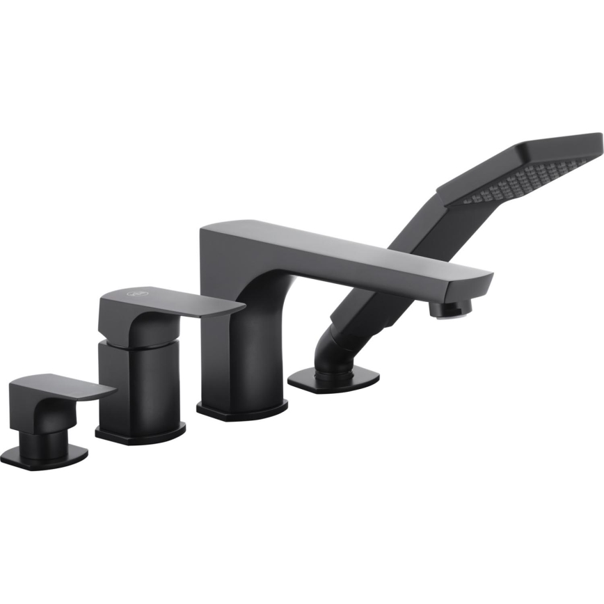 KFA Armatura 5535-210-81 - Torneira de banheira 4 orifícios MOKAIT latão/mate preto