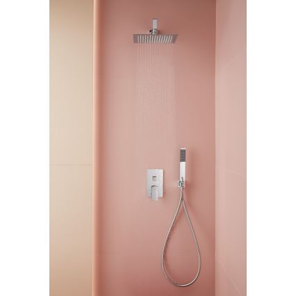 KFA Armatura 5539-511-00 - Conjunto de duche com torneira embutida MOKAIT cromado brilhante