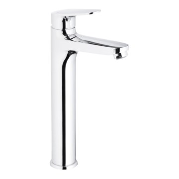 KFA Armatura 5552-712-00 - Misturador para lavatório + válvula de escoamento com transbordo OTAVA 30,2 cm cromo brilhante