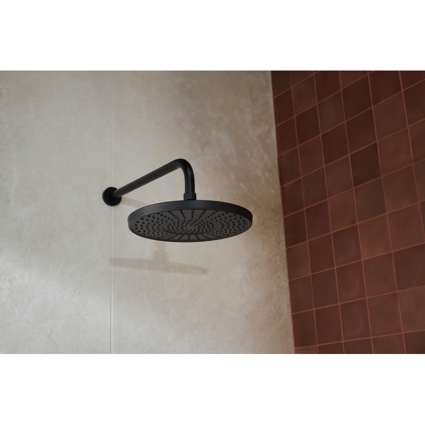 KFA Armatura 5559-501-81 - Conjunto de chuveiro com bateria embutida OTAVA preto mate