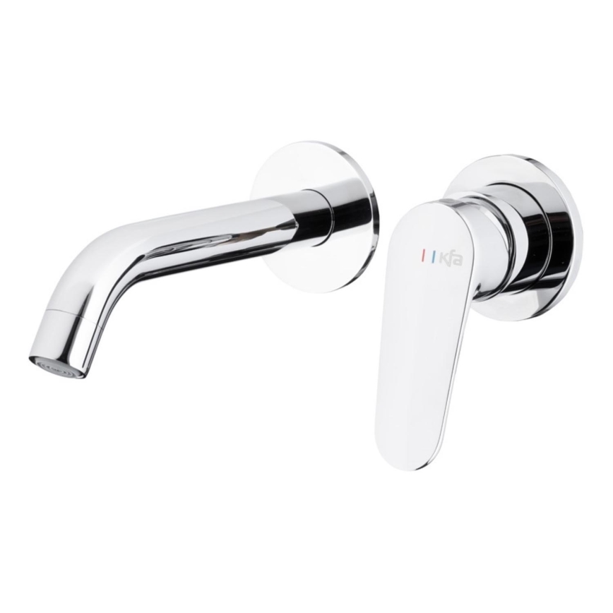 KFA Armatura 5559-810-00 - Misturador de lavatório para instalação embutida OTAVA cromo brilhante