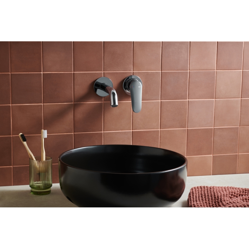 KFA Armatura 5559-810-00 - Misturador de lavatório para instalação embutida OTAVA cromo brilhante