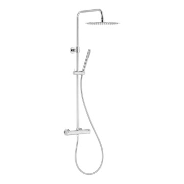 KFA Armatura 5736-920-00 - Conjunto de chuveiro com torneira termostática MOZA cromado brilhante