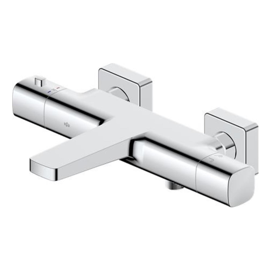 KFA Armatura 5754-010-00 - Misturador termostático para banheira MALAGA cromo brilhante