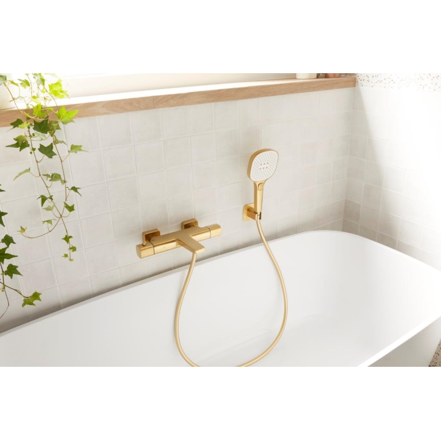 KFA Armatura 5754-010-31 - Misturador termostático para banheira MALAGA dourado escovado