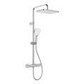 KFA Armatura 5756-910-00 - Conjunto de duche com misturador termostático MALAGA, cromado brilhante