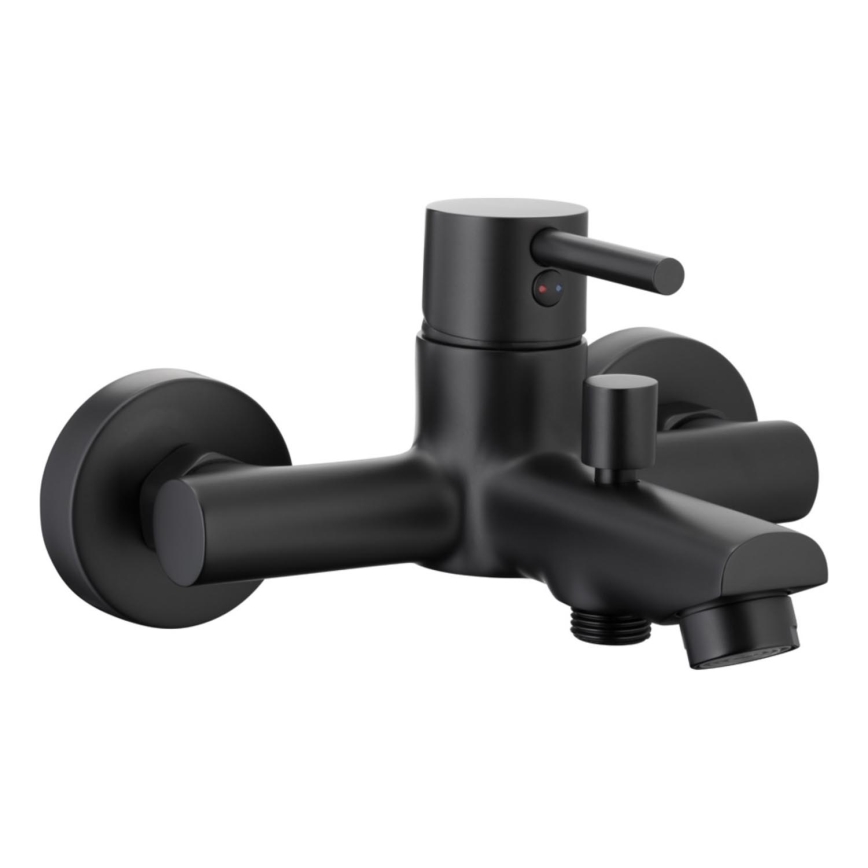 KFA Armatura 5824-010-81 - Misturador de banheira NEDA latão/preto mate