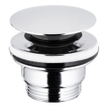 KFA Armatura 660-320-00 - Válvula de drenagem CLICK-CLACK diâmetro 6,6 cm cromado brilhante
