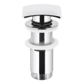 KFA Armatura 660-453-00 - Válvula de bacia sem escoamento CLICK-CLACK 7x7 cm cromado brilhante