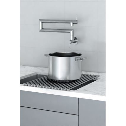 KFA Armatura 6623-030-22 - Torneira de cozinha articulada DUERO POT FILLER em aço inoxidável