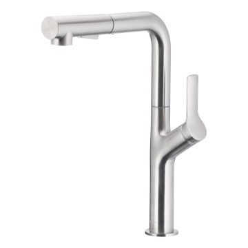 KFA Armatura 6623-220-22 - Torneira de lavatório com pulverizador extensível DUERO DESIGN aço inoxidável