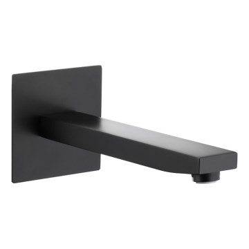 KFA Armatura 836-005-81 - Bica para instalação encastrada LOGON latão/mate preto