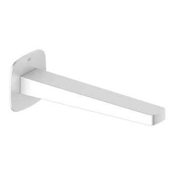 KFA Armatura 836-007-44 - Bica de saída para instalação encastrada MALAGA branca