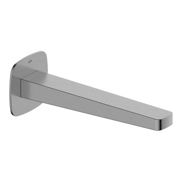 KFA Armatura 836-007-61 - Bica de saída MALAGA para instalação encastrada, cinzento metálico