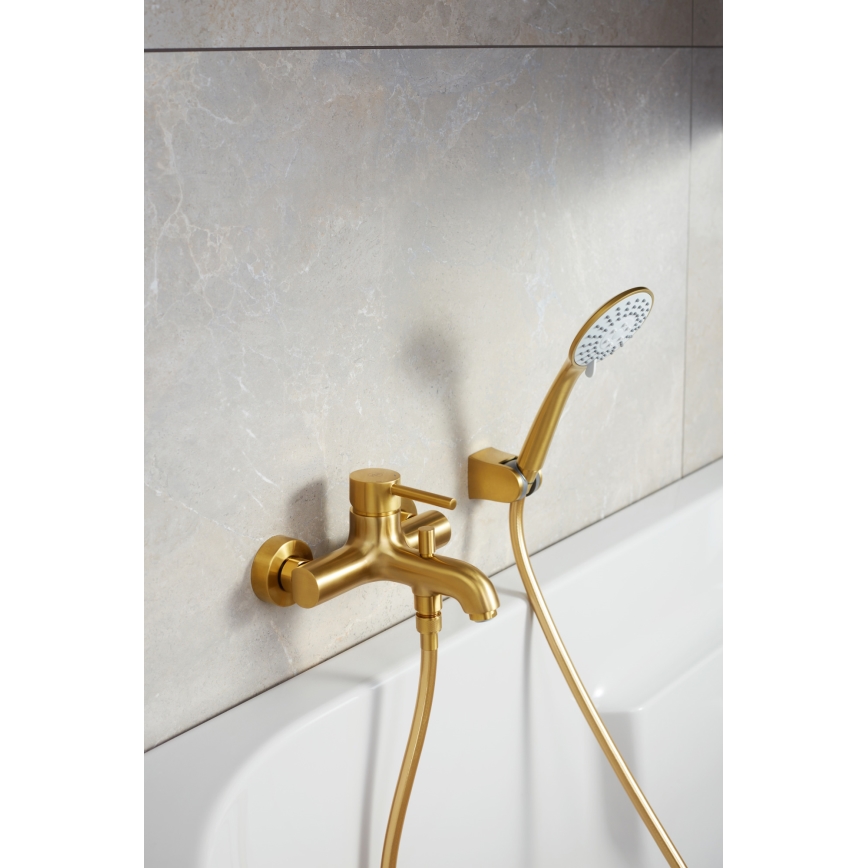 KFA Armatura 841-220-31 - Conjunto de chuveiro MOZA solo dourado