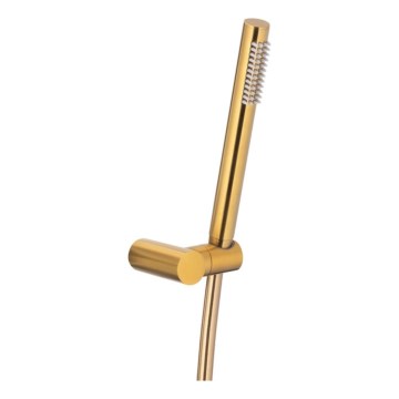 KFA Armatura 841-225-31 - Conjunto de chuveiro MOZA aço inoxidável/solo dourado