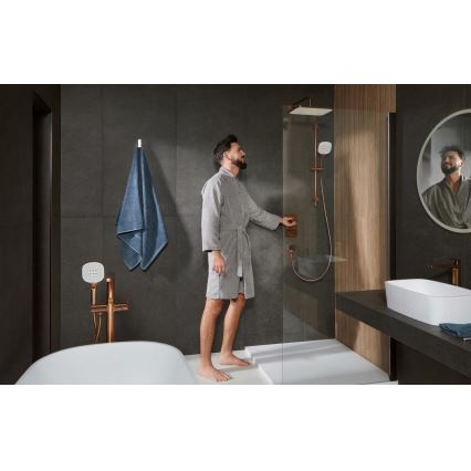 KFA Armatura 841-352-34 - Conjunto de duche MALAGA ouro rosé