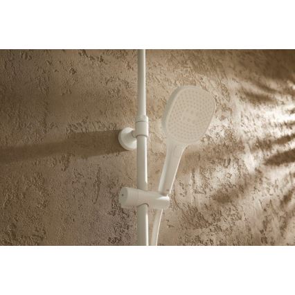 KFA Armatura 841-352-44 - Conjunto de duche MALAGA branco