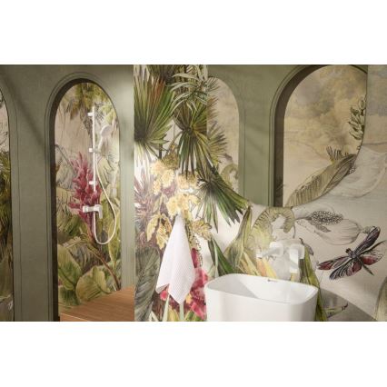 KFA Armatura 841-352-44 - Conjunto de duche MALAGA branco