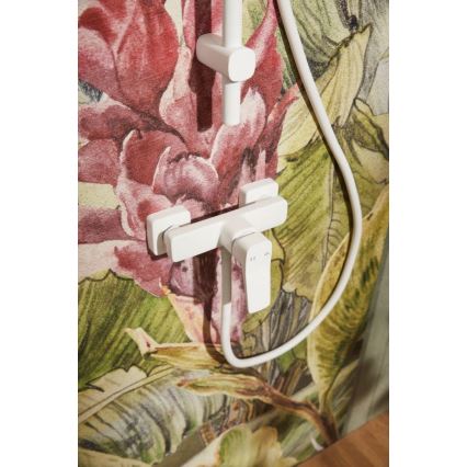 KFA Armatura 841-352-44 - Conjunto de duche MALAGA branco