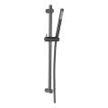 KFA Armatura 841-363-81 - Conjunto de chuveiro MOZA aço inoxidável/preto fosco
