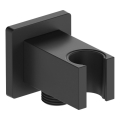 KFA Armatura 845-051-81 - Suporte de duche angular com saída LOGON latão/mate preto