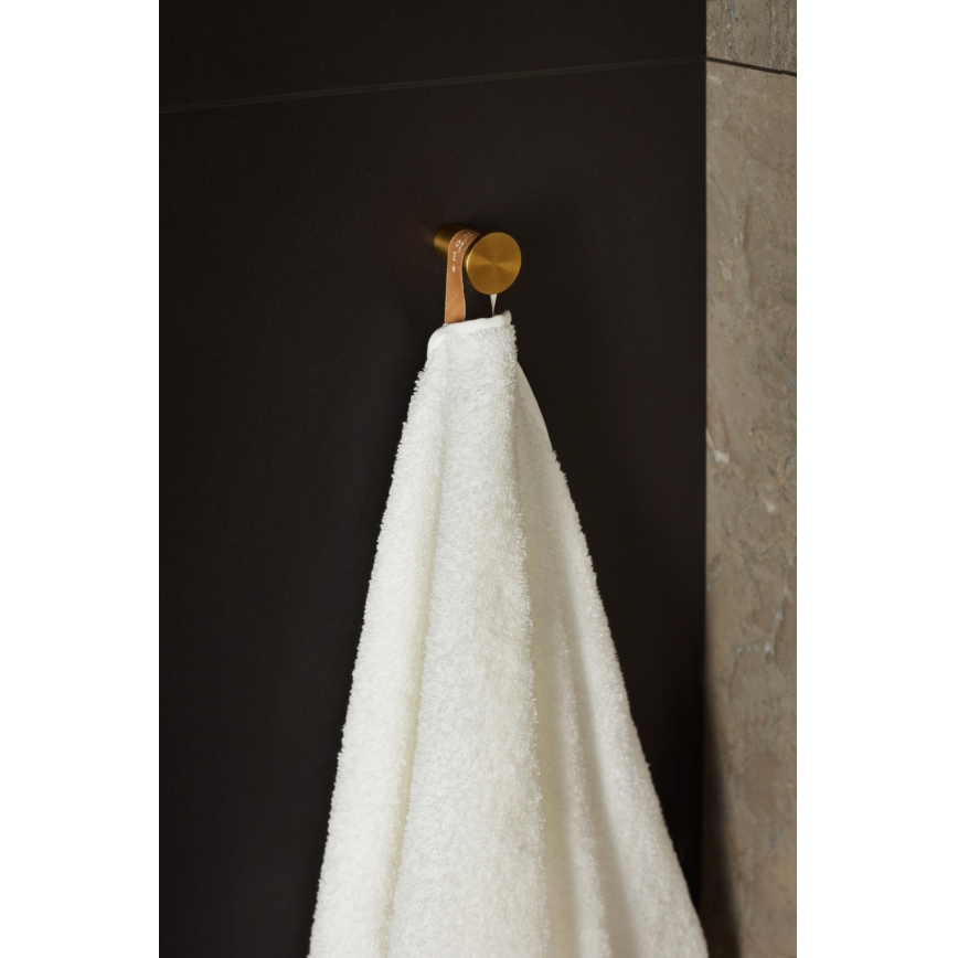 KFA Armatura 864-020-31 - Gancho de parede TOWEL aço inoxidável/solo dourado