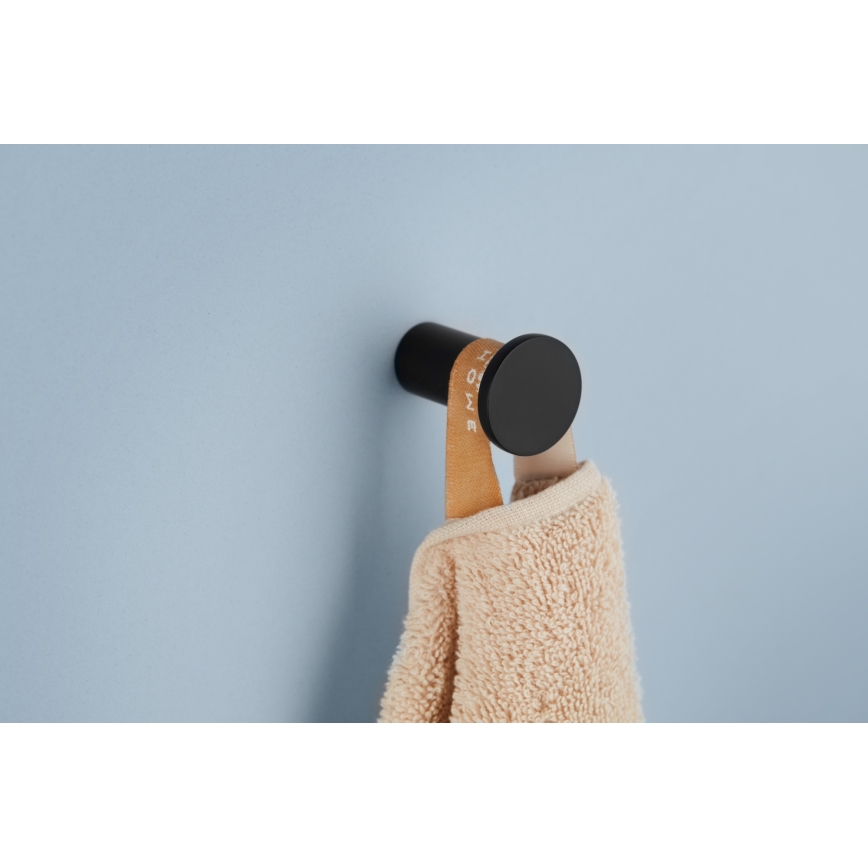 KFA Armatura 864-020-81 - Gancho de parede TOWEL aço inoxidável/mate preto