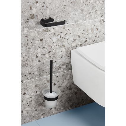 KFA Armatura 864-022-81 - Suporte de papel higiénico aço inoxidável/mate preto