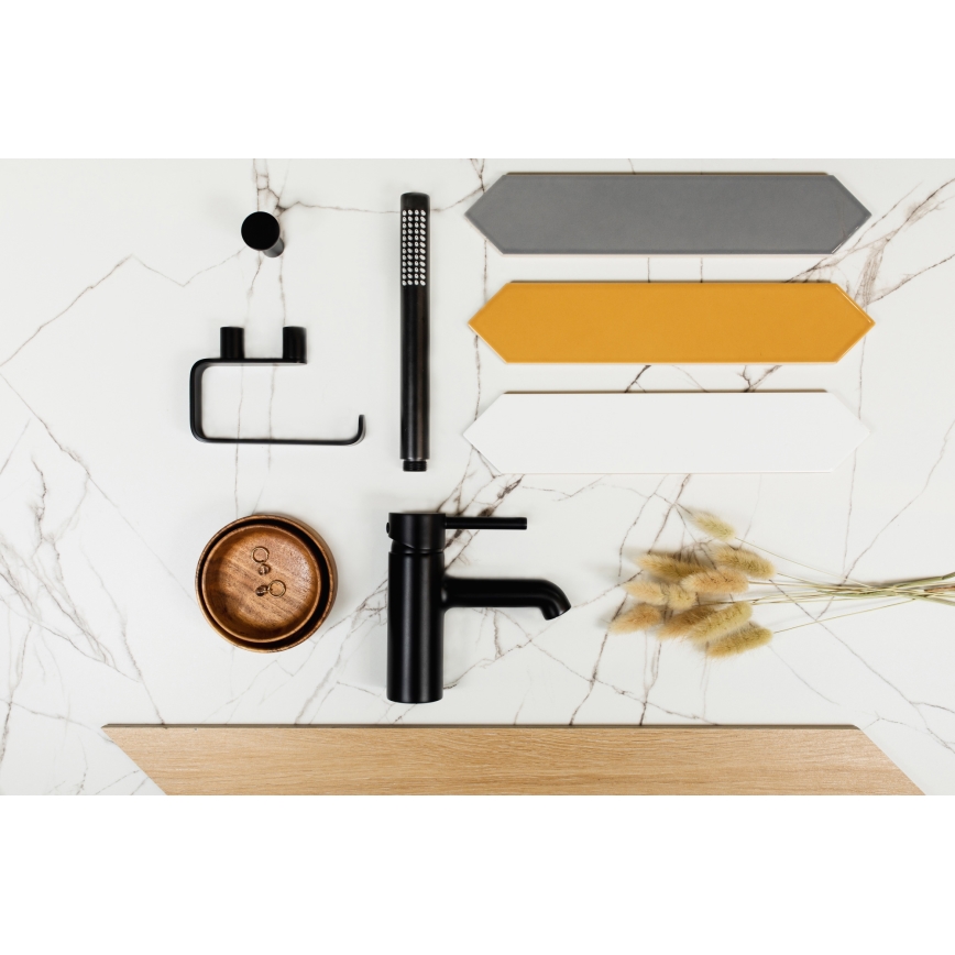 KFA Armatura 864-022-81 - Suporte de papel higiénico aço inoxidável/mate preto