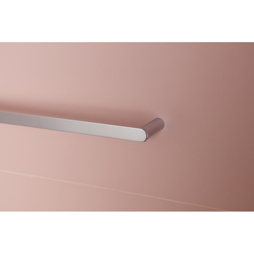 KFA Armatura 864-025-00 - Suporte de parede para toalha 24 cm cromado brilhante