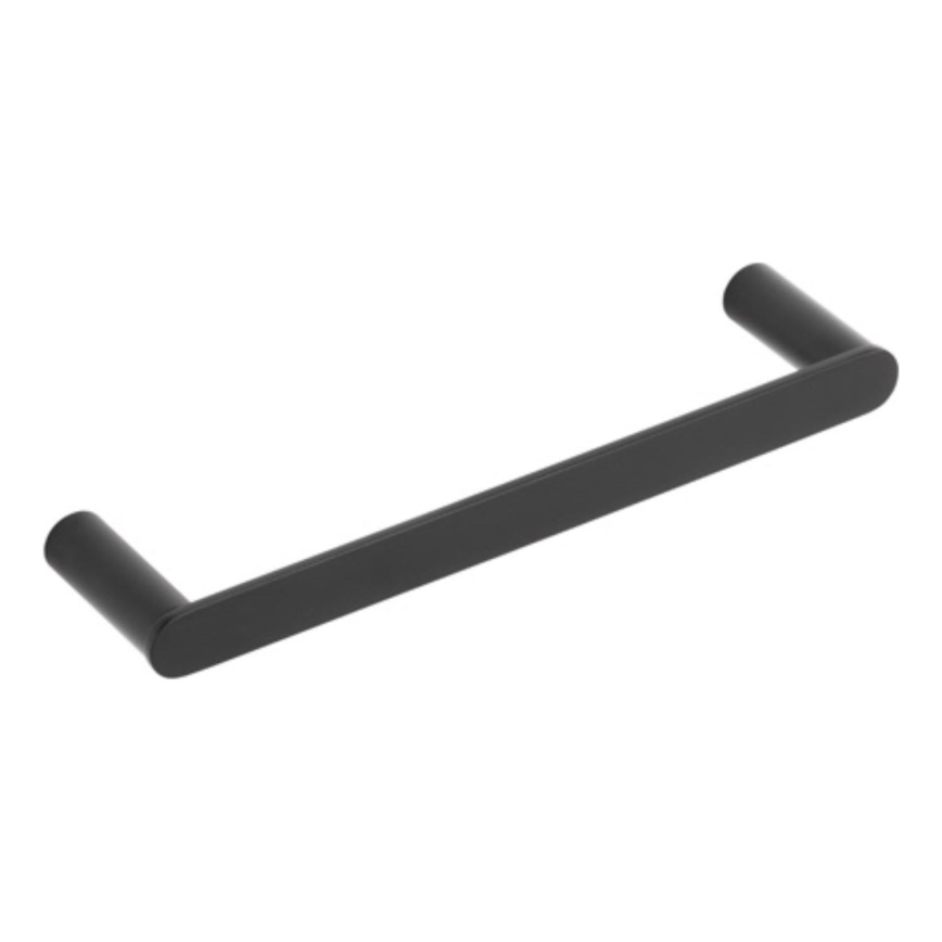 KFA Armatura 864-025-81 - Suporte de parede para toalha 24 cm aço inoxidável/mate preto