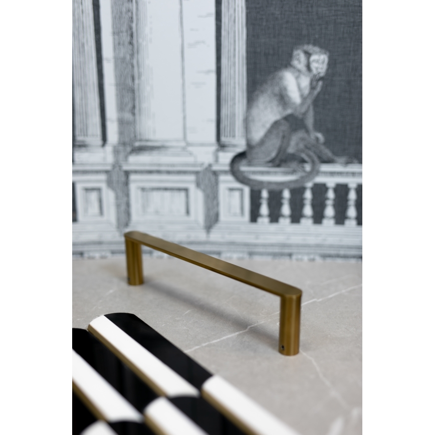 KFA Armatura 864-026-31 - Suporte de parede para toalha 47 cm aço inoxidável/solo dourado