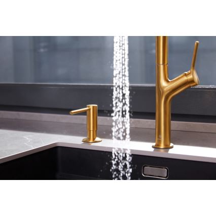 KFA Armatura 990-100-31 - Distribuidor de sabão embutido DUERO aço inoxidável/solo dourado