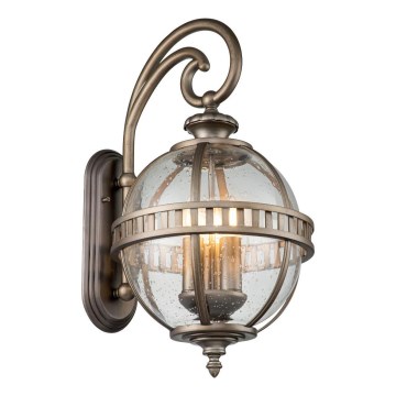 Kichler - Arandela exterior HALLERON 3xE14/40W/230V IP44