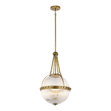 Kichler - Candelabro suspenso ASTER 3xE14/60W/230V dourada