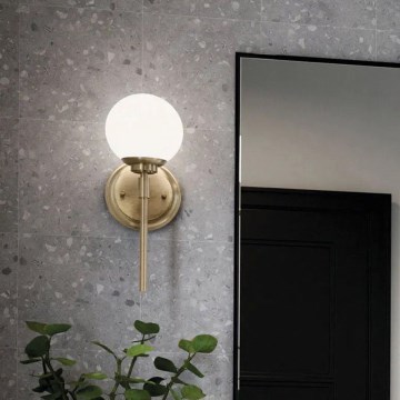 Kichler - Iluminação de parede de casa de banho LED BENNO 1xG9/3W/230V IP44 latão