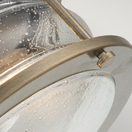 Kichler - Luminária de exterior ASHLANDBAY 1xE27/60W/230V IP44, acabamento bronze