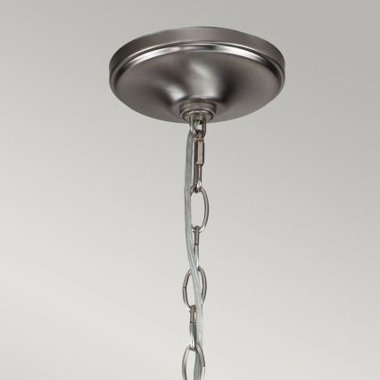 Kichler - Lustre suspenso por corrente CAPITOL HILL 12xE14/40W/230V cromado mate