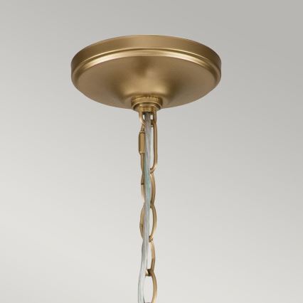 Kichler - Lustre com corrente CAPITOL HILL 12xE14/40W/230V dourado